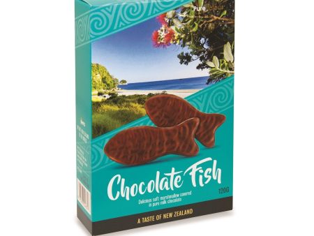 Purelicious Chocolate Fish-Boxed 120g Fashion