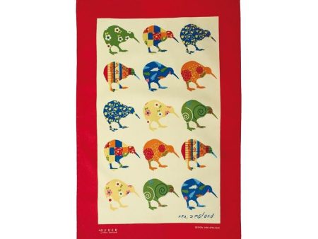 Kiwi Applique Tea Towel For Discount