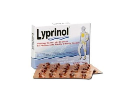 Lyprinol - ヘルシージョイント、モビリティ、エアウェイズ - 50錠 Online now