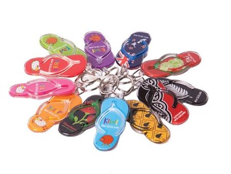 Keyring Acrylic NZ Jandal 12PK Online now