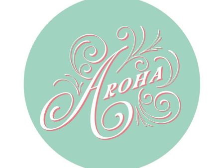 Te Reo Aroha Ceramic Coaster For Cheap