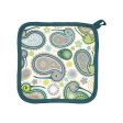 Paisley Kiwi Pot Holder For Discount