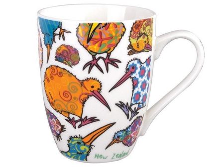 Coffee Mug Kaleidoscope Kiwi For Cheap