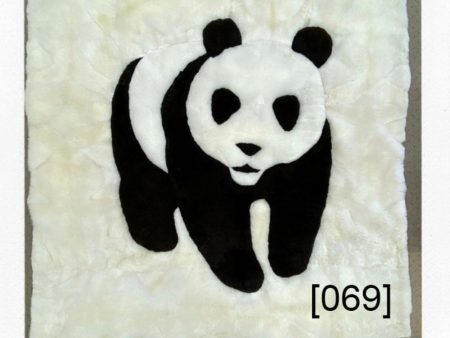 Rug Alpaca Huacaya 1.8x2.1 Panda For Discount