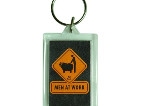 Key Ring Acrylic Men at Work Online