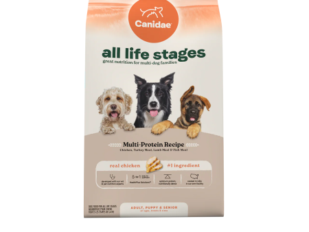 Canidae All Life Stages Dry Dog Food Multi-Protein Recipe Hot on Sale