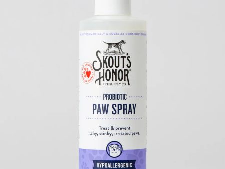 Skout s Honor Probiotic Paw Spray for Dogs (8 oz) For Cheap