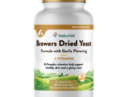 NaturVet Brewers Dried Yeast Formula with Garlic Flavoring Plus Vitamins Online