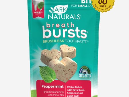 Ark Naturals Breath Bursts Peppermint Bits Dog Treats For Sale