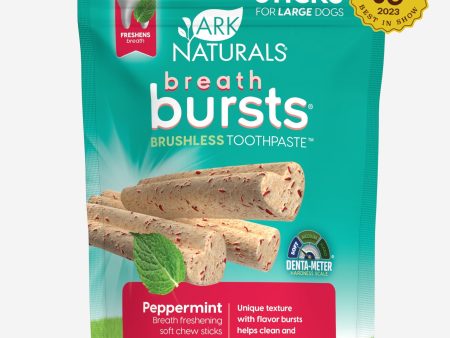 Ark Naturals Breath Bursts Peppermint Sticks Dog Treats Online Hot Sale