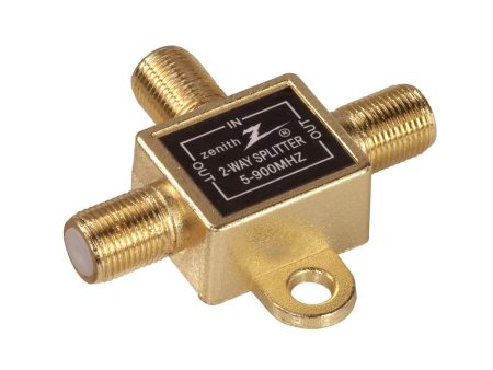 Zenith 2-Way Coax Splitter | VS1001SP2W Supply