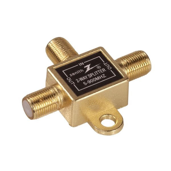 Zenith 2-Way Coax Splitter | VS1001SP2W Supply