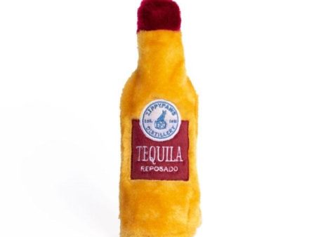 ZippyPaws Happy Hour Crusherz Tequila Plush Dog Toy Supply