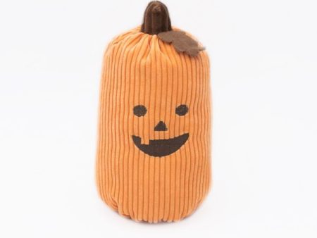 ZippyPaws Halloween Jumbo Pumpkin Orange Dog Toy (9 x 5 x 5 in) Online Hot Sale