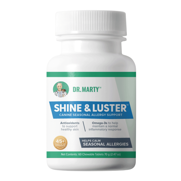 Dr. Marty Shine & Luster Canine Seasonal Allergy Support Chewable Tablet Fashion