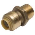 1 2 x 3 4-In. MIP Reducing Pipe Connector, Lead-Free Hot on Sale