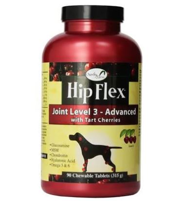 Overby Farm Hip Flex Joint Level 3 Advance Care with Glucosamine & MSM Chewable Tablets for Dogs Sale