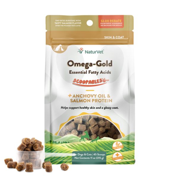 NaturVet Scoopables Omega-Gold Essential Fatty Acids Fashion