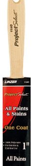 0100 BRUSH PROJECT SELECT POLY ONECOAT 1 IN For Cheap