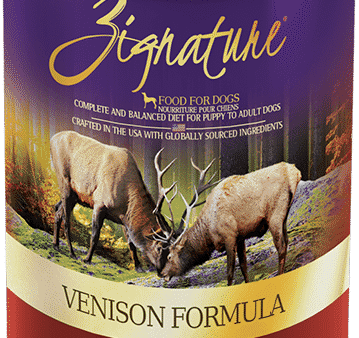 Zignature Limited Ingredient Venison Formula Wet Dog Food Online now